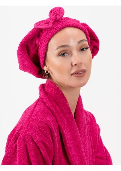 CottonVerse Saç Kurulama Bonesi – %100 Pamuk , Fiyonklu indirimleri