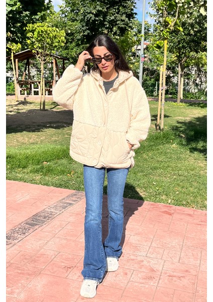 Peluşlu Bol Kesim Mont indirimleri