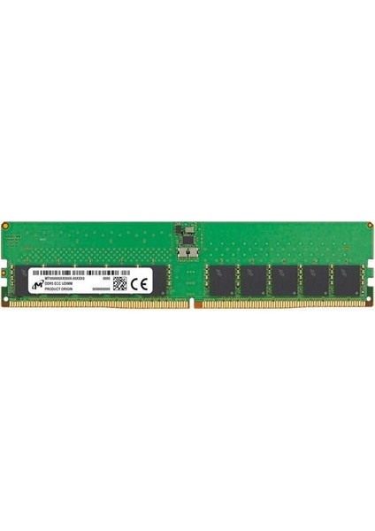 Mıcron Ddr5 Ecc Udımm 32GB 5600MHZ MTC20C2085S1EC56BR 2rx8