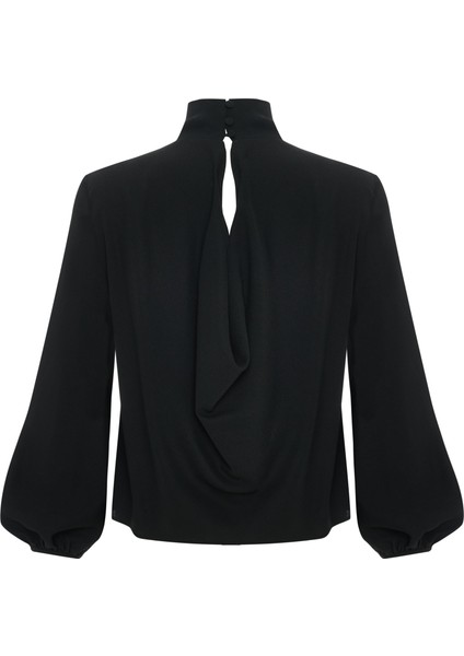 Drapeli Yaka Bluz 26W10854 fiyatları