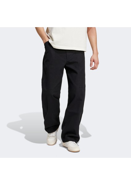 Premium Essentials Twill Cargo Erkek Siyah Eşofman Altı.- fiyatları