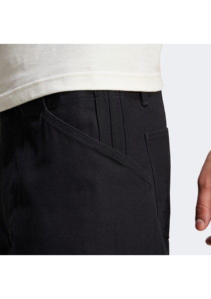 Premium Essentials Twill Cargo Erkek Siyah Eşofman Altı.- fırsatları