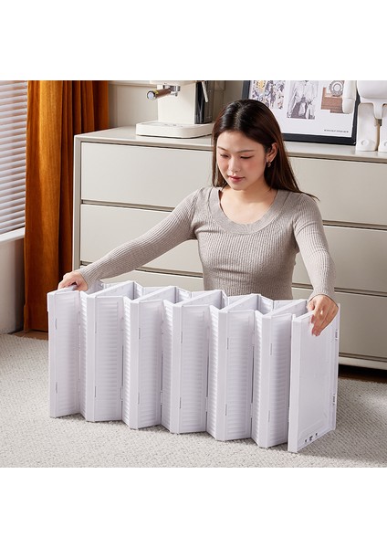 6 Katlı Kapaklı Katlanabilir Plastik Şeffaf Ayakkabı Dolabı modelleri