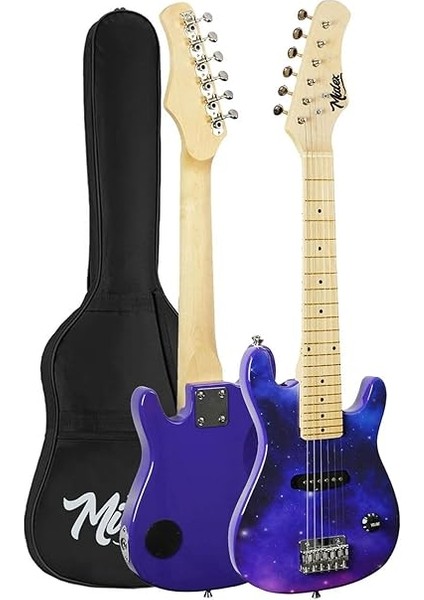 CEG-30PU 4-6 Yaş Çocuklar Için Amfili Full 1/4 30 Inç Elektro Gitar Seti Mor fiyatları