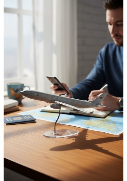 Frefly Airbus A330-300 Model Uçak,gri Renkli Uçak Maketi modelleri