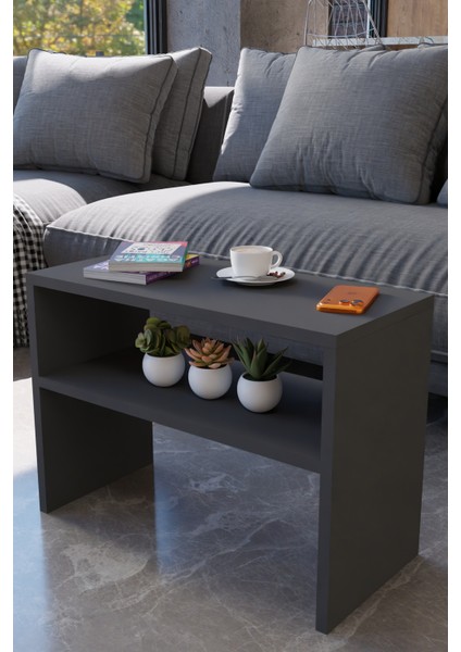 C Tasarım Koltuk Yanı Sehpa, Kitaplıklı, Modern Laptop & Kahve Sehpası, Orta Sehpa, Yan Sehpa