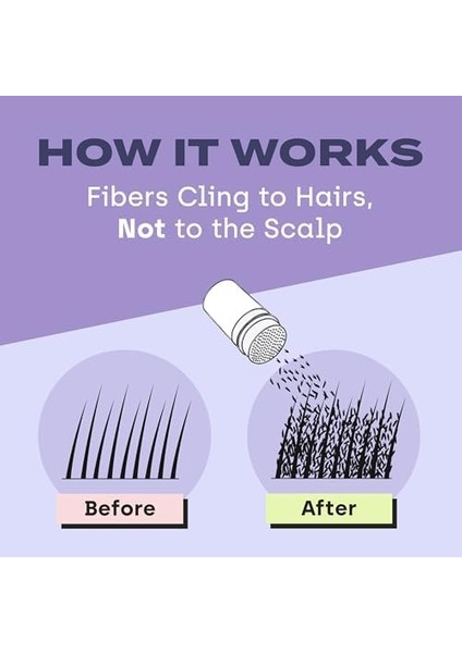 Toppik Saç Fiberi 12GR Açık Kahverengi modelleri