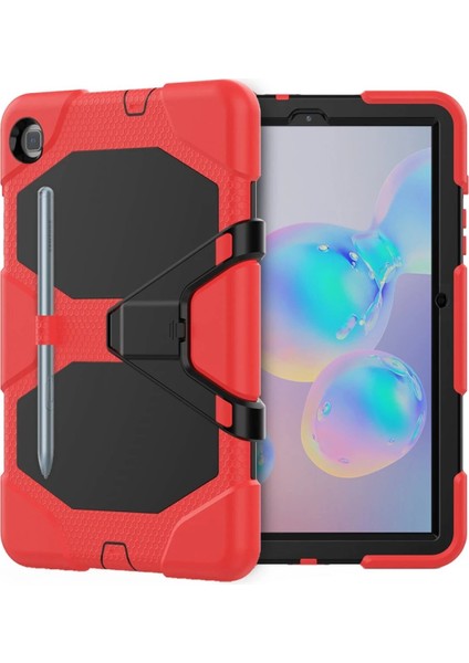 Tab A7 10.4 Kılıf Griffin Tablet Kapak - KIRMIZI-(5796)