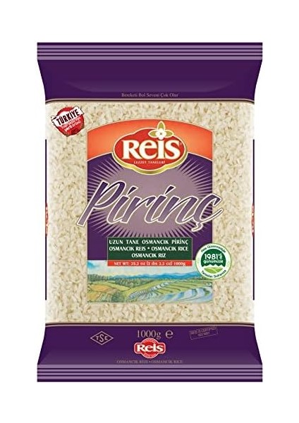 Reis Osmancık Pirinç 1000 gr