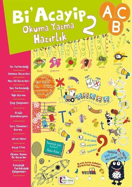 Elma Bi Acayip Okuma Yazma Hazırlık 2