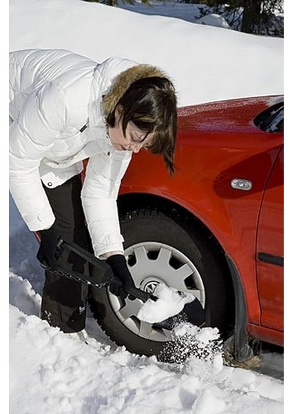 Katlanır Kürek, Kampçılar ve Dağcılar Için, Kürek ve Çapa Olarak Da Kullanılabilir, Kanvas Çantalı, Uzunluk (Açık Halde): 59 Cm, Sertleştirilmiş Bor Çeliği, Siyah, 1000621 fırsatları