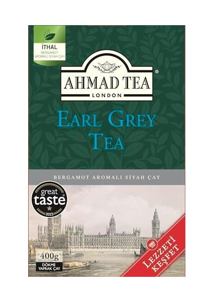 Ahmad Tea Earl Grey 400 Gram Dökme Çay
