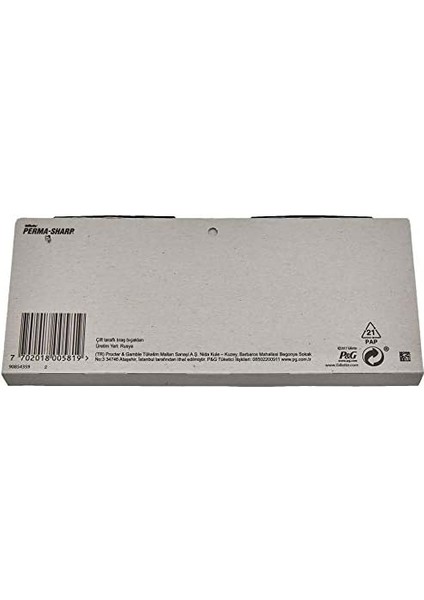 Procter & Gamble Perma-Sharp Stainless Yaprak Tam Jilet Tıraş Bıçağı 100'LÜ (20 x 5) 7702018005819 fiyatları