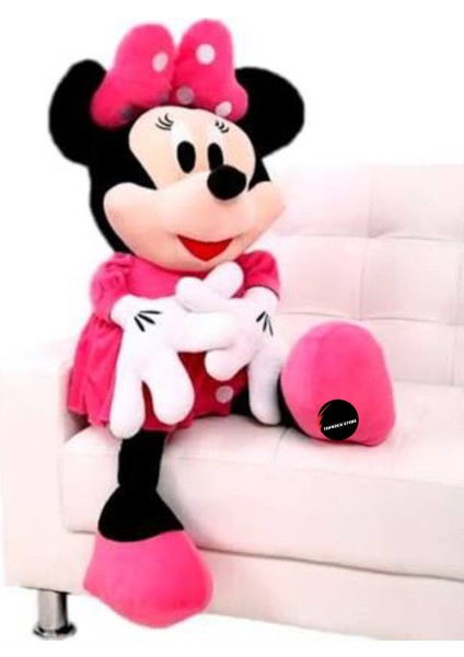 Minnie Mouse Peluş Oyuncak Büyük Boy 65 cm Hediyelik Uyku Arkadaşı