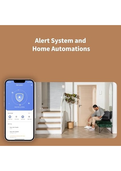 Sensörü P1, -Hub Gerekli, 5 Yıl Pil Ömrü, Ayarlanabilir Algılama Süresi Sınırı, Uyarı Sistemi ve Otomasyonlar Için,,, Ifttt ile Uyumlu fiyatları