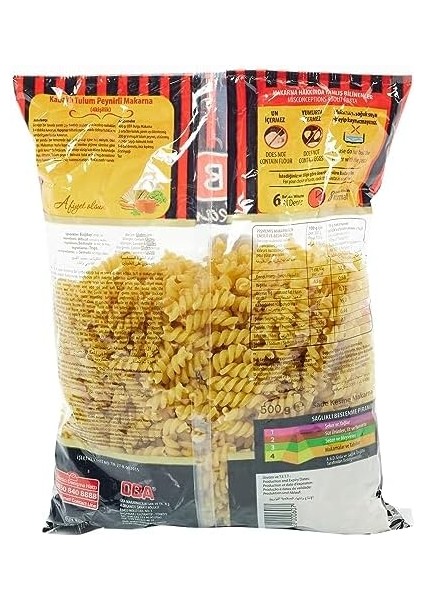 Oba Burgu Makarna, 20 Adet modelleri