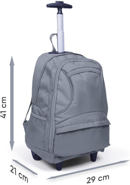 Siyah Dört Bölmeli Usb'li Çekçekli Sırt Çantası Seyahat Çantası indirimleri