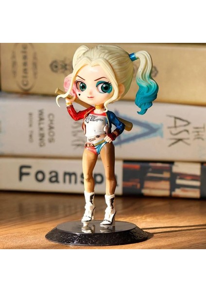 Harley Quinn Figür Detaylı Tasarım Harley Figür Joker Figür 15 cm Pop Figür modelleri