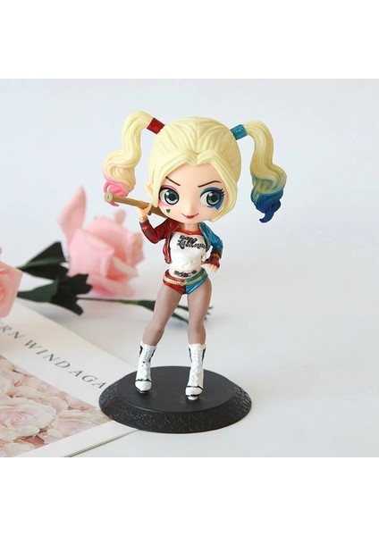 Harley Quinn Figür Detaylı Tasarım Harley Figür Joker Figür 15 cm Pop Figür fırsatları