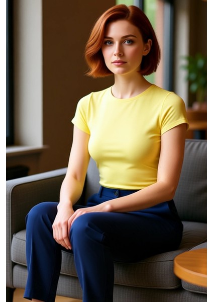 Yazlık Crop Bisiklet Yaka Fitted Viskoz Bluz Günlük Stil Uzun Ömürlü Zarifane Tasarım Premium Kalite fiyatları