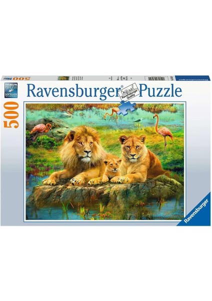 500P Puzzle Aslan Ailesi, Yapboz