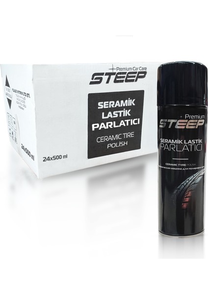 Seramik Lastik & Tampon Parlatıcı Sprey 24 Adet 500ML fiyatları