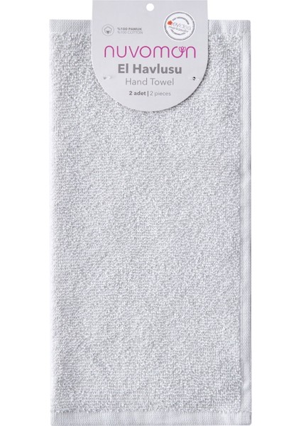 2'li El Havlusu - Gri - 30X30 cm fiyatları