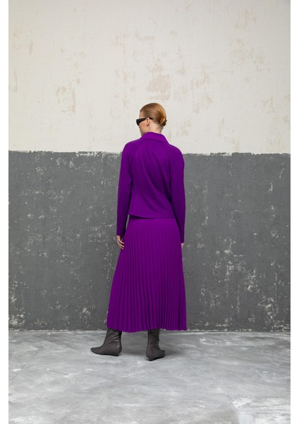 Pileli Uzun Etek 26W30807