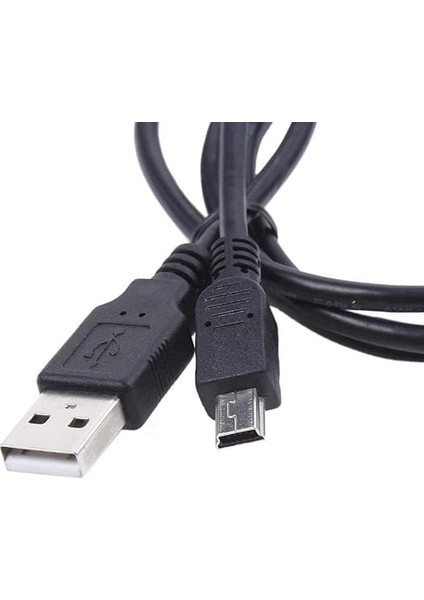 4575 Mini USB To USB Data Şarj Kablosu, Siyah fiyatları