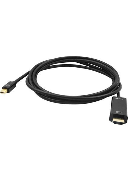 Mini Displayport To HDMI Kablo – 4K UHD 1080P Destekli, Tak Çalıştır, Ses ve Görüntü Aktarım Adaptörü, Laptop – Monitör – Tv Bağlantısı Için Dönüştürücü Kablo | 1.8 Metre | ZR167 modelleri