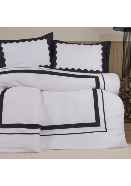 Soft Blanco Çift Kişilik Nevresim Takımı - Beyaz