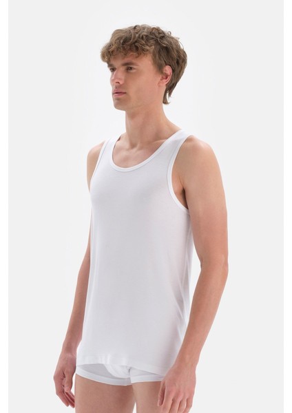 Beyaz Micro Modal Erkek Atlet D4000 fiyatları