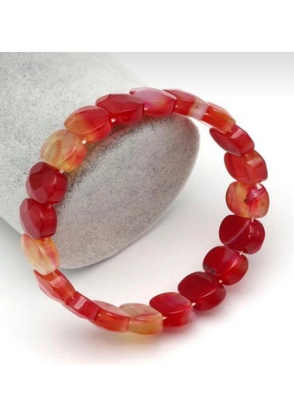 Akik Doğal Taş Roleks Bileklik 10 x 14 mm fiyatları