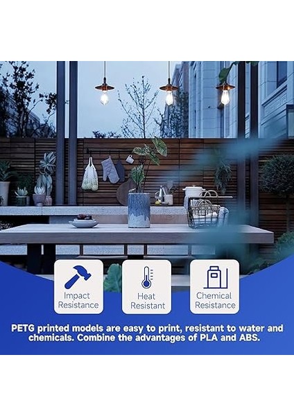 Cr-Petg 1.75 mm 1 kg Şeffaf Filament fırsatları