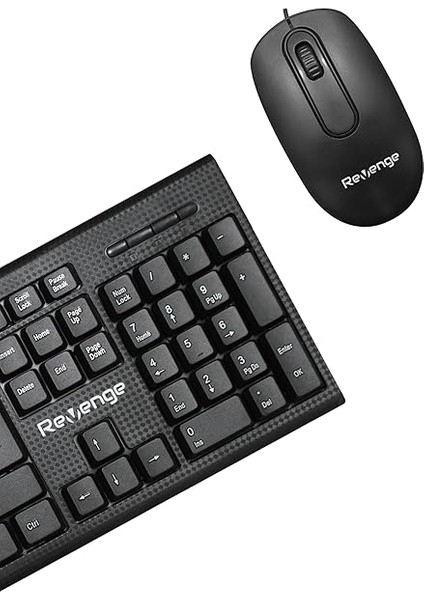 Deskmate+ Siyah Türkçe Q Ev Ofis Kullanımına Uygun USB Kablolu Klavye ve Mouse Seti fiyatları