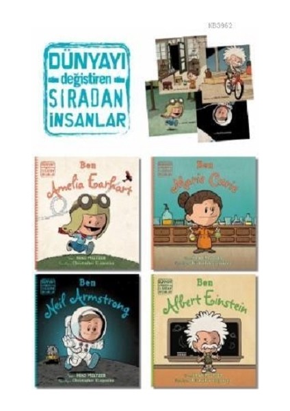 Dünyayı Değiştiren Sıradan Insanlar Seti (4 Kitap Takım)