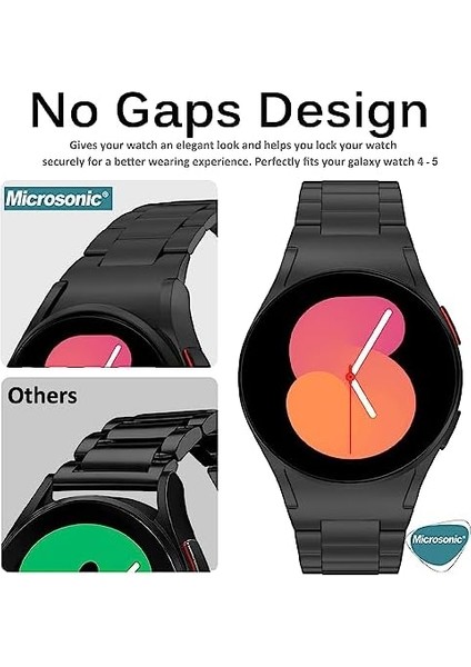 Galaxy 4 44MM Steel Kordon (Galaxy 4 44MM ile Uyumlu Kordon, Akıllı Saat Kayışı) fiyatları