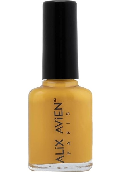 Alıx Avıen Hardal Oje 43 - Yüksek Pigmentli Uzun Süreli Kalıcılık Hızlı Kuruma - Nail Lacquer 43