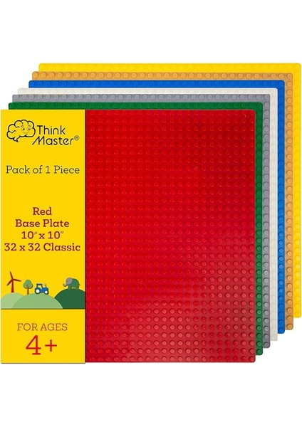 Klasik Bütün Markalar ile Uyumlu Zemin Plakası (Beyaz) (Kırmızı)