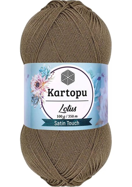 Litaetrend 1 Adet Lotus Bikini Büstiyer Bluz Örgü Ipi K833 Vizon