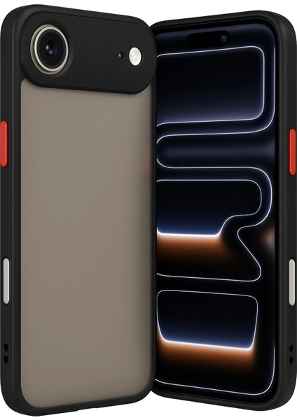 Lvsqvr Newface Iphone 17 Air Kılıf Montreal Silikon Kapak - Siyah