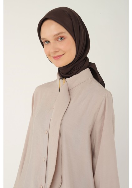 Soft Kraş Eşarp Acı Kahve indirimleri