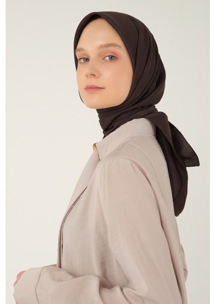 Soft Kraş Eşarp Acı Kahve