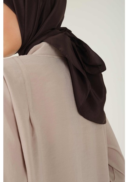Soft Kraş Eşarp Acı Kahve