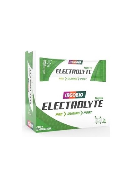 Ingobio Electrolyte Mojito Nane Limon Aromalı Elektrolit Sporcu Içeceği – 15 Adet modelleri