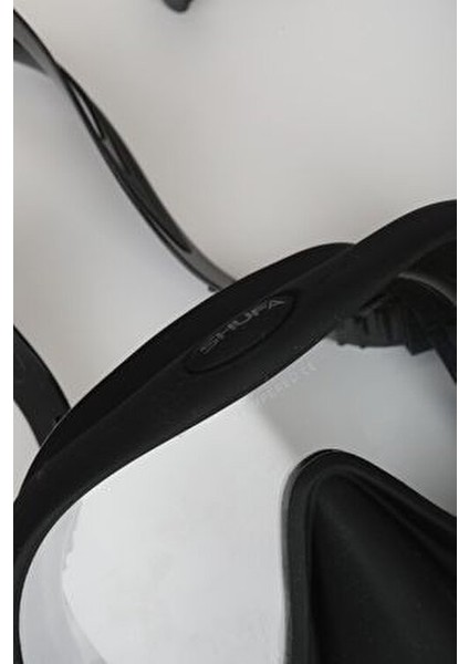 Dalış Maskesi Siyah Likid Silikon Uzun Süre Dayanım Sağlayan Tasarım