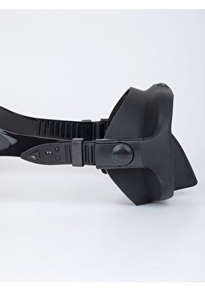 Dalış Maskesi Siyah Likid Silikon Uzun Süre Dayanım Sağlayan Tasarım