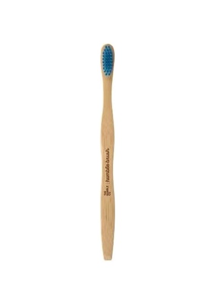 The Humble Co. Brush Yetişkin Bambu Diş Fırçası Soft Mavi 1 Paket fiyatları