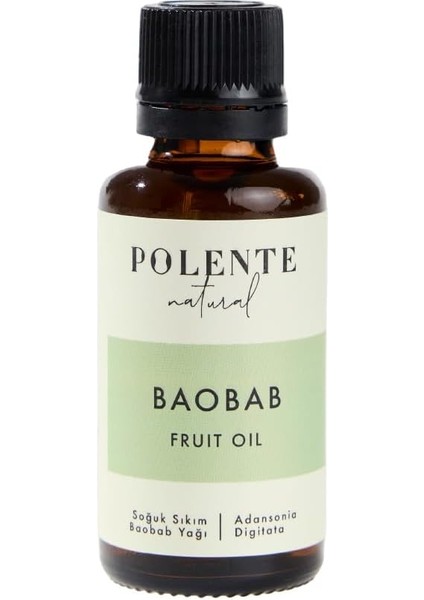 Polente Natural - Baobab Yağı - Soğuk Sıkım (30 Ml) fiyatları
