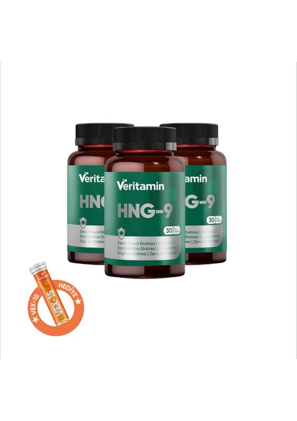 3lü Hng-9 Takviye Edici Gıda Paketi